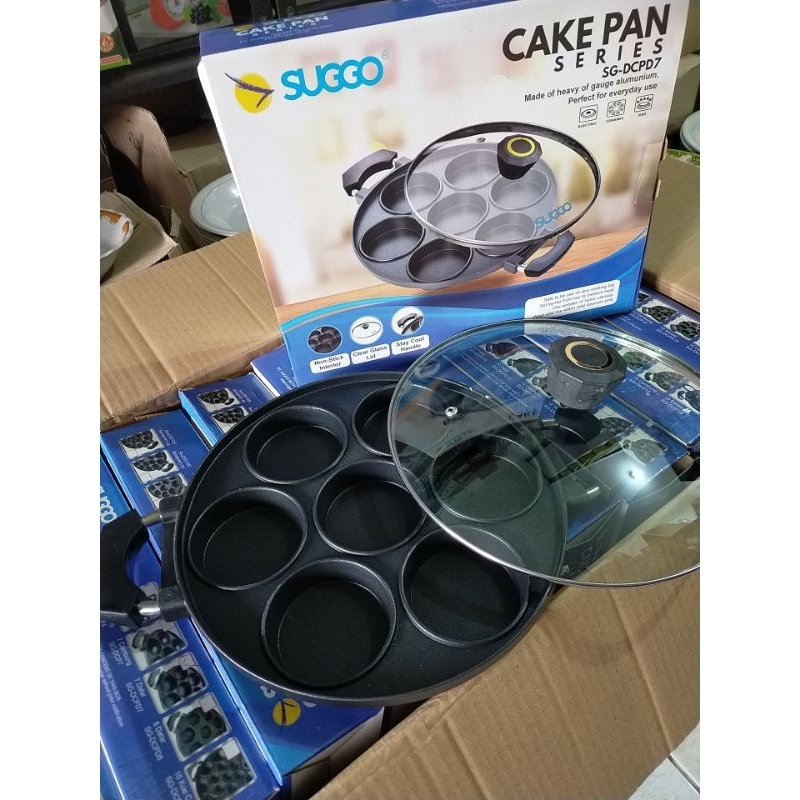 CETAKAN MARTABAK MINI SUGGO 7 LUBANG / CETAKAN KUE /CETAKAN MARTABAK