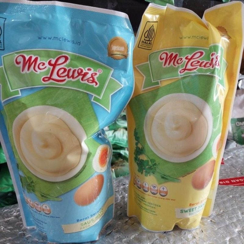 

saus mc lewis sweet mayonase dan original 1kg