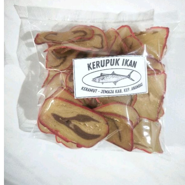 

kerupuk ikan Anambas krupuk mentah asli ikan tongkol