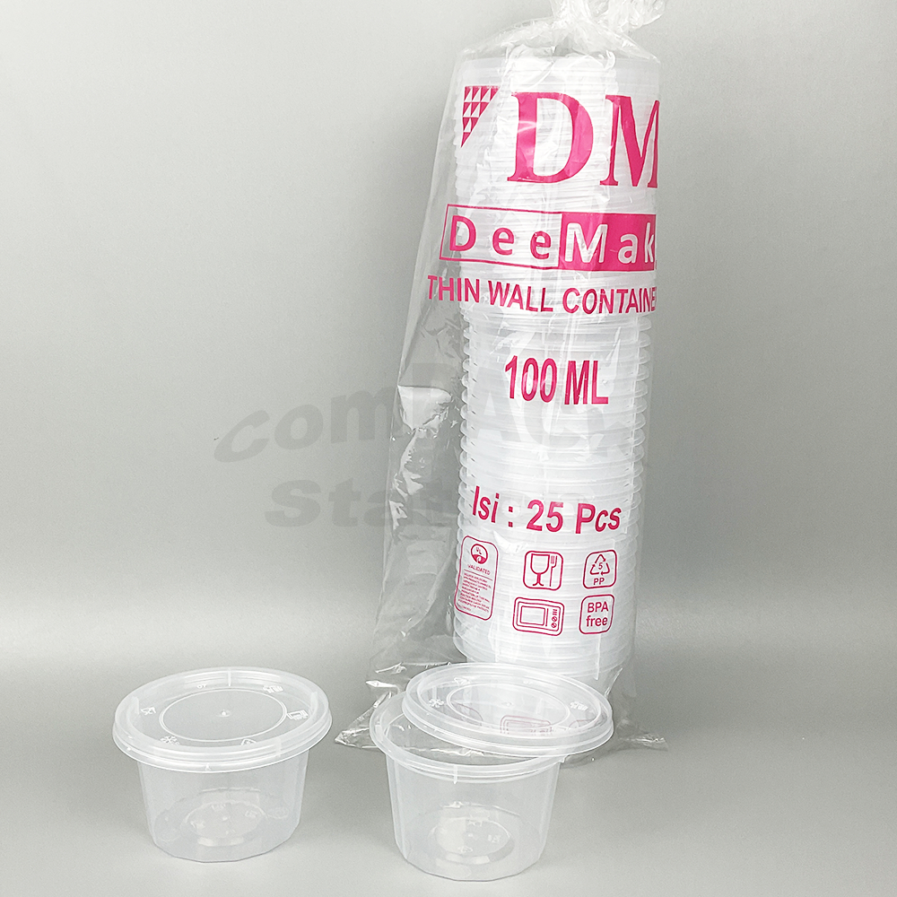 DM Thinwall Cup 100ml isi 25 pcs