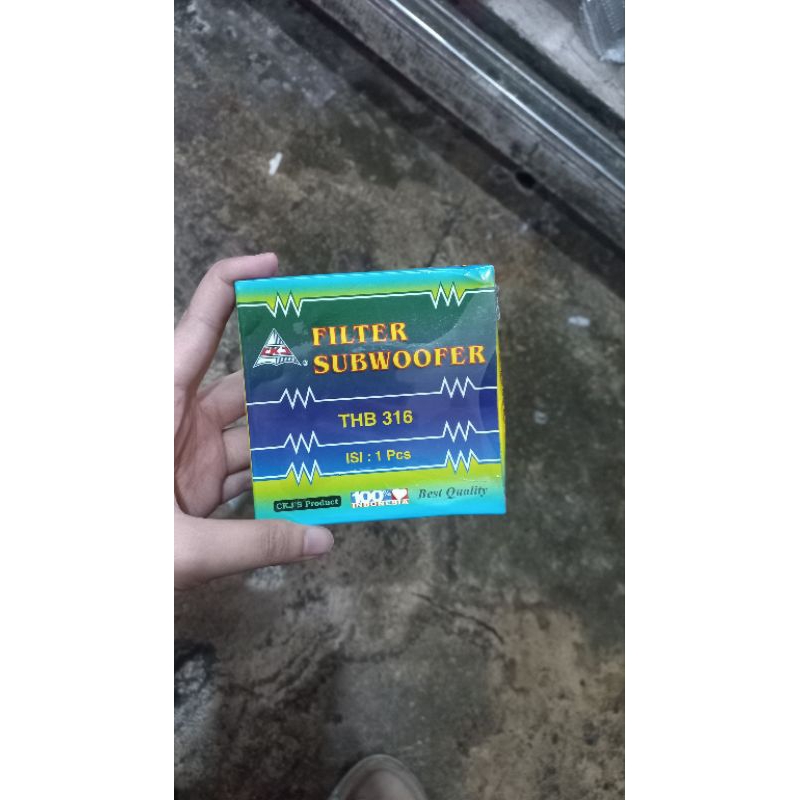 Filter Subwoofer CKJ's Product THB 316