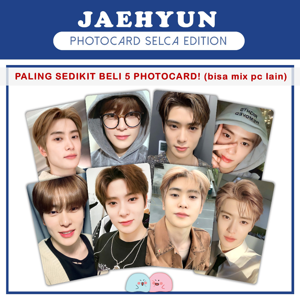 (MINIMAL BELI 5) PHOTOCARD NCT JAEHYUN SELCA EDITION (UNOFF)