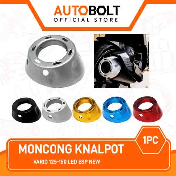 Moncong Knlapot Universal Motor Vario 110 125 150 Old New LED eSP New & PCX & Lexi & Mio Soul Sporty
