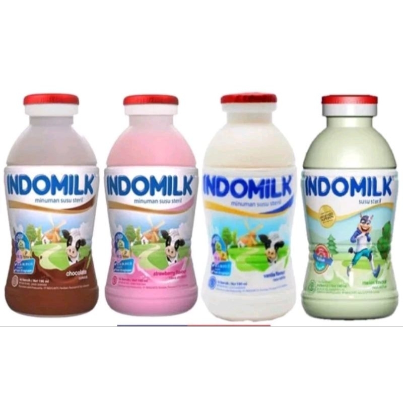 

( isi 24 ) Susu Indomilk 190ml botol