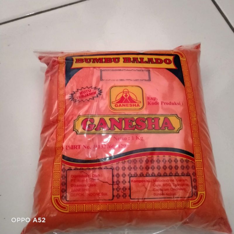 

BUMBU TABUR BALADO PEDAS MANIS 1KG