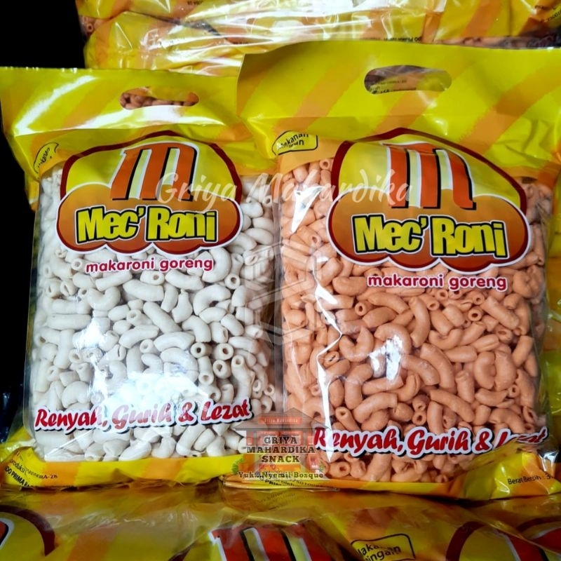 

Makaroni Mecroni 1 bag 350 grm Snack Kiloan