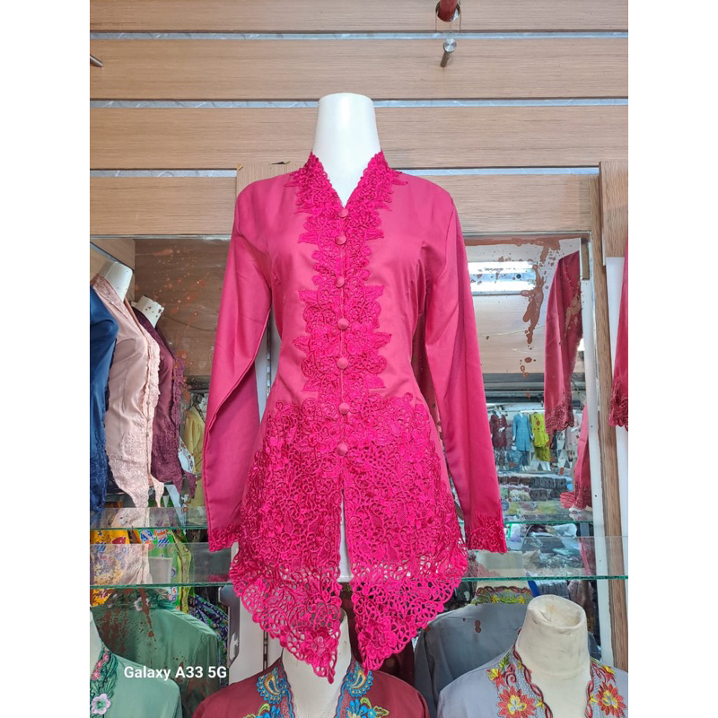 KEBAYA ENCIM LENGAN PANJANG BAHAN TOYOBO PREMIUM