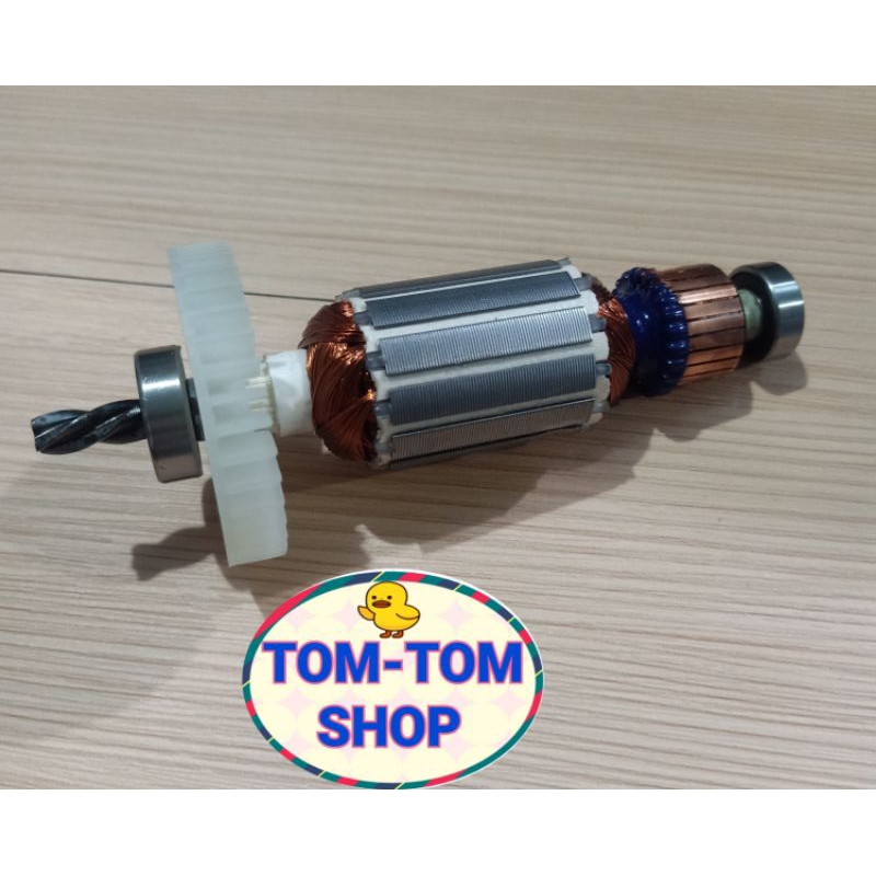 Armature bor 10mm ryu/ angker dinamo bor listrik 10 mm