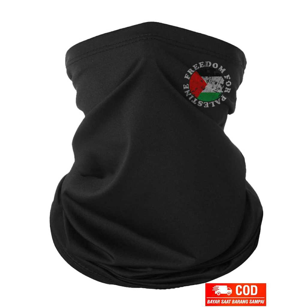 Masker Buff Save Palestina MULTIFUNGSI Slayer Bandana Berkualitas