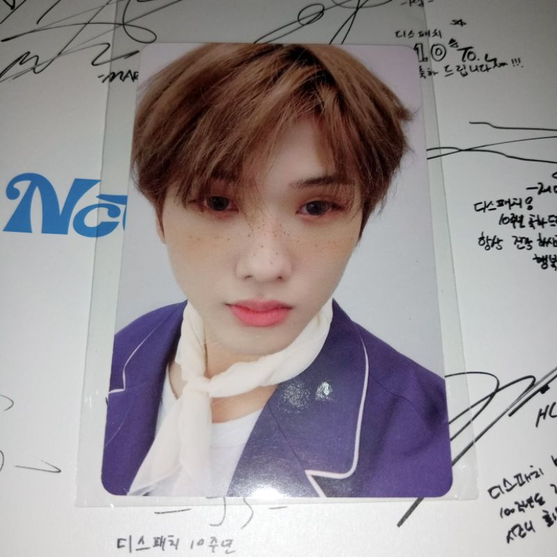 ready official photocard jisung keycard seasons greetings nct dream sg22