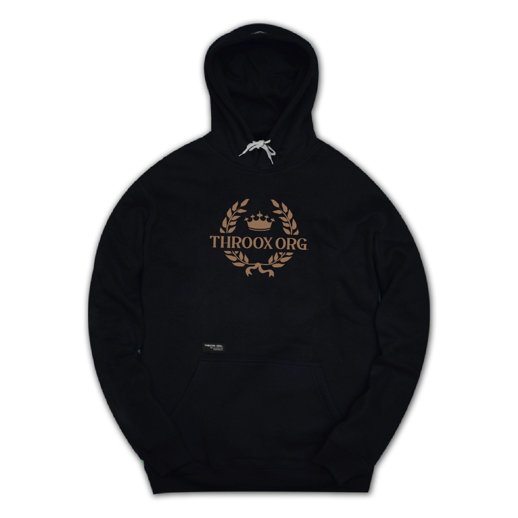 Throoxoriginal Jaket Hitam Taylor Black || Hoodie Throox