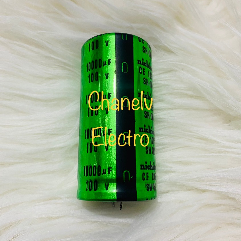 Elco 10000uf 100v Elko Nichicon Hijau Original
