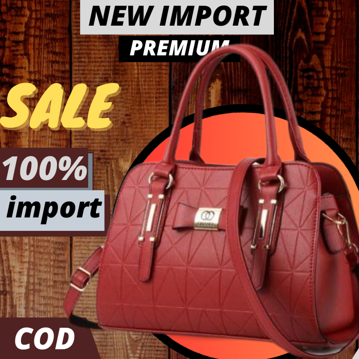 Ry010067 Tas wanita kerja kantoran import branded mewah kekinian elegan