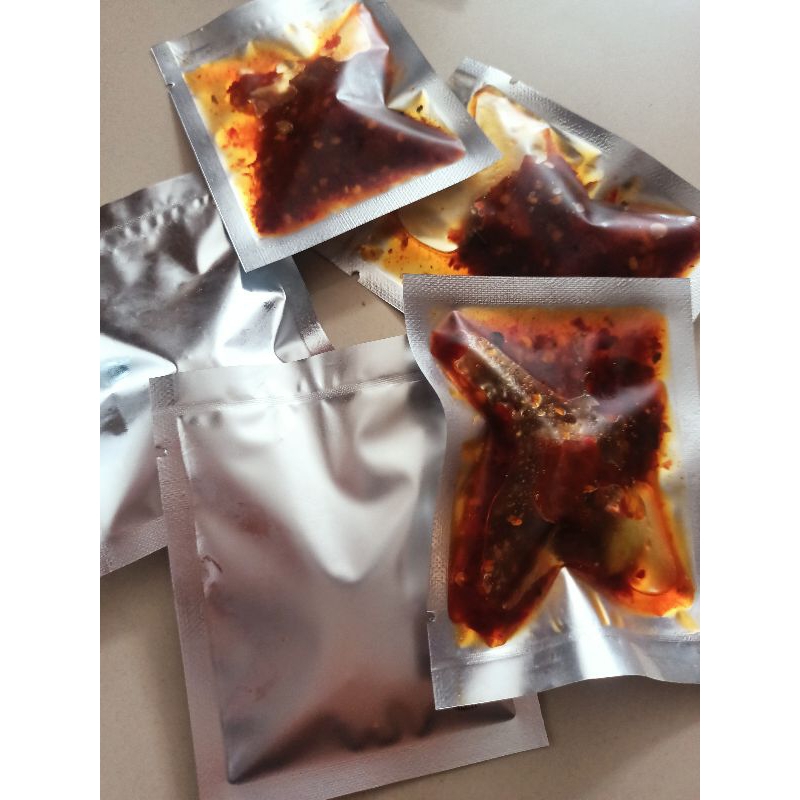 

Kemasan Sachet Sambal Pedas Sepuh Rasa