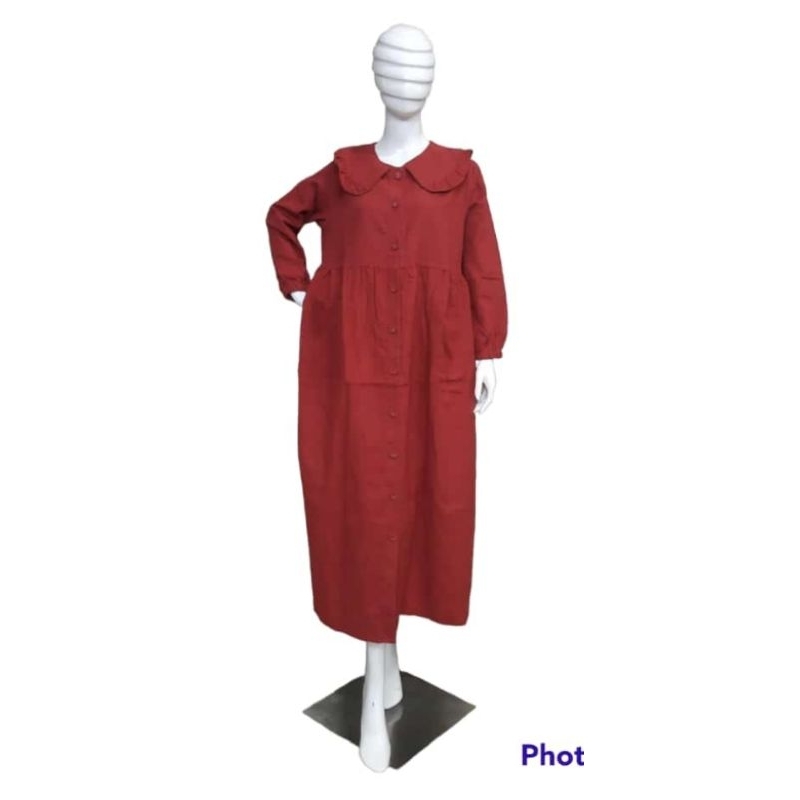 gamis linen premium