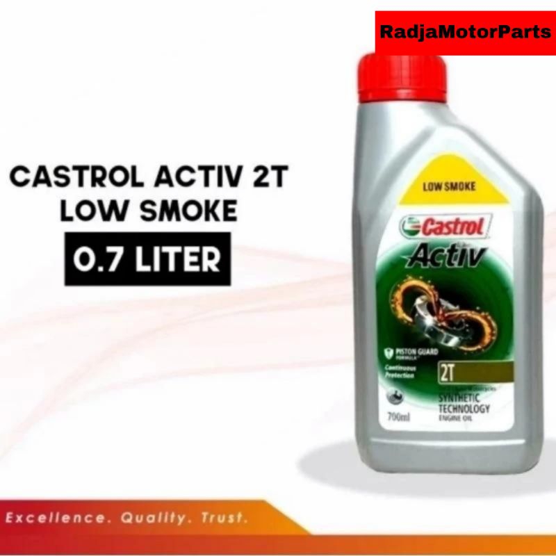 Oli Castrol 2tak 2t Castrol 700ml 0.7L original asli