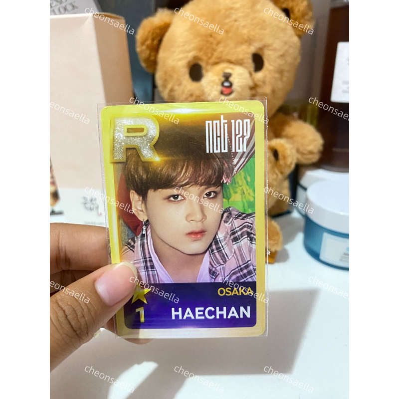 Photocard Haechan Official Photocard R Card Haechan Osaka