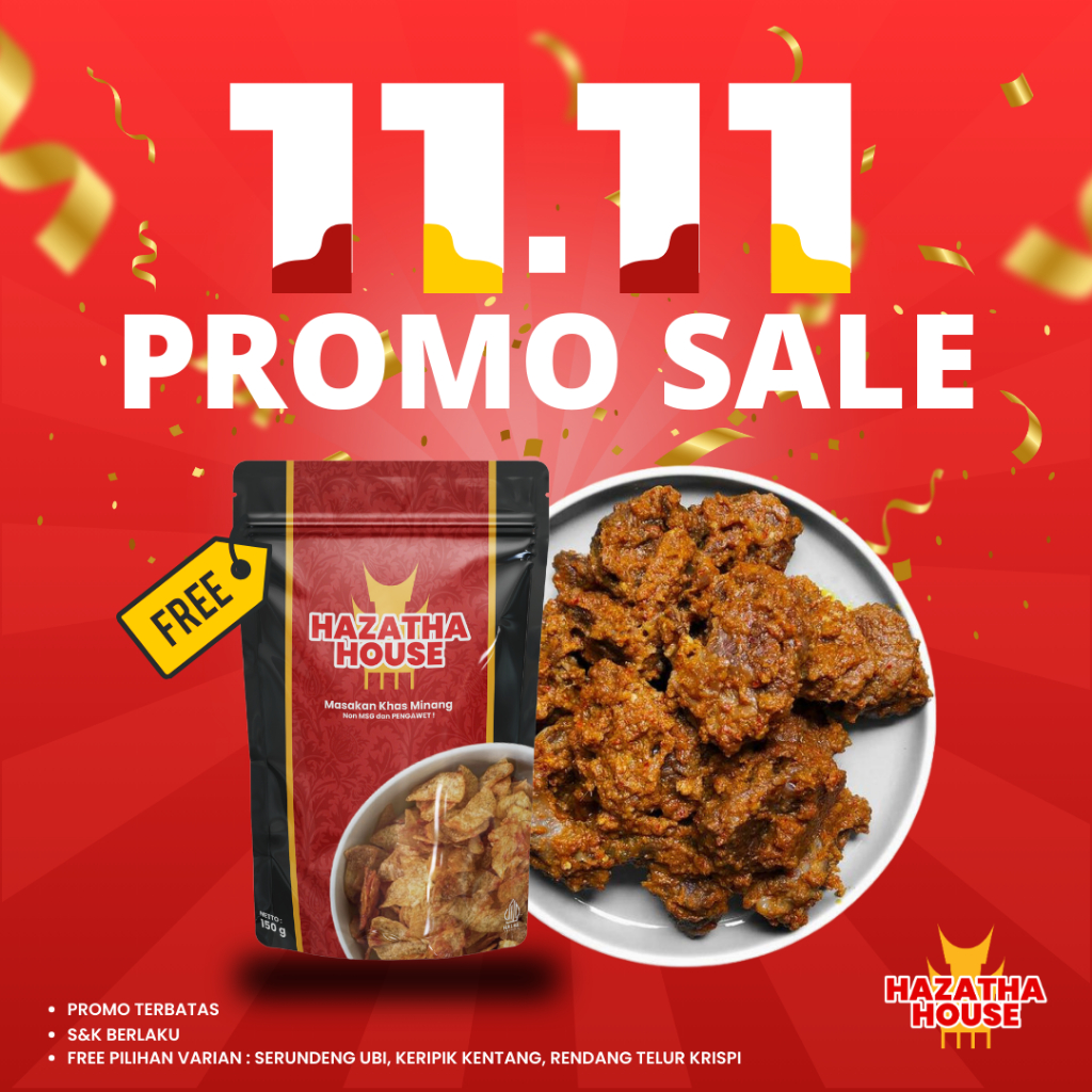 

Rendang Hazatha | Promo 11.11