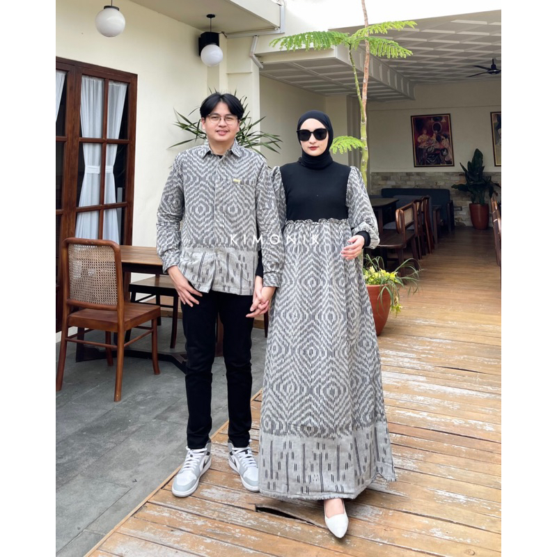 KIMONIK BAJU TENUN (JASMINE GREY)