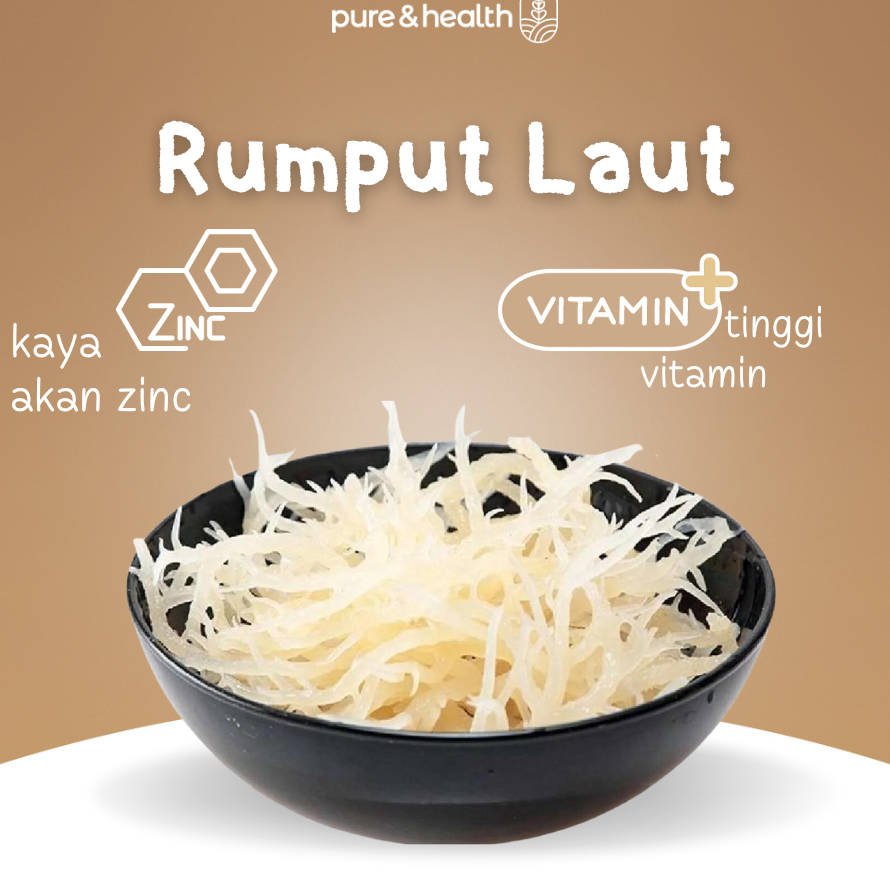 

CHFX2188 11.11 Rumput Laut Kering Putih 1 Kg Natural Super Food