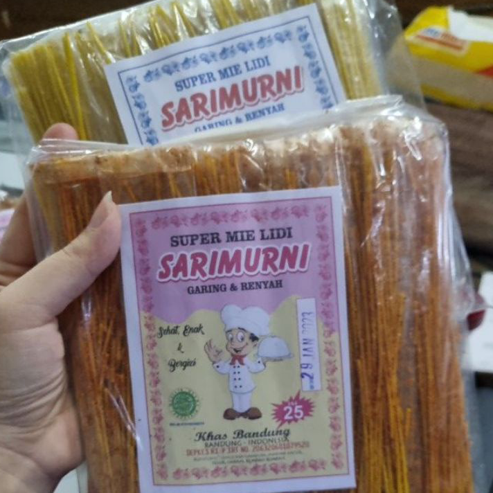 

LYXF1664 STOK SIAP 【COD mie lidi (1 pak)