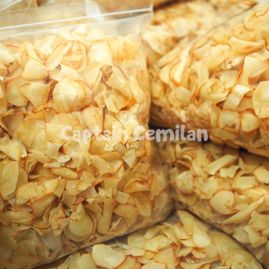 WGZC2279 GROSIR Keripik Singkong Original 1kg Keripik Singkong Asin Gurih Renyah Isi 1kg 1 Kilo