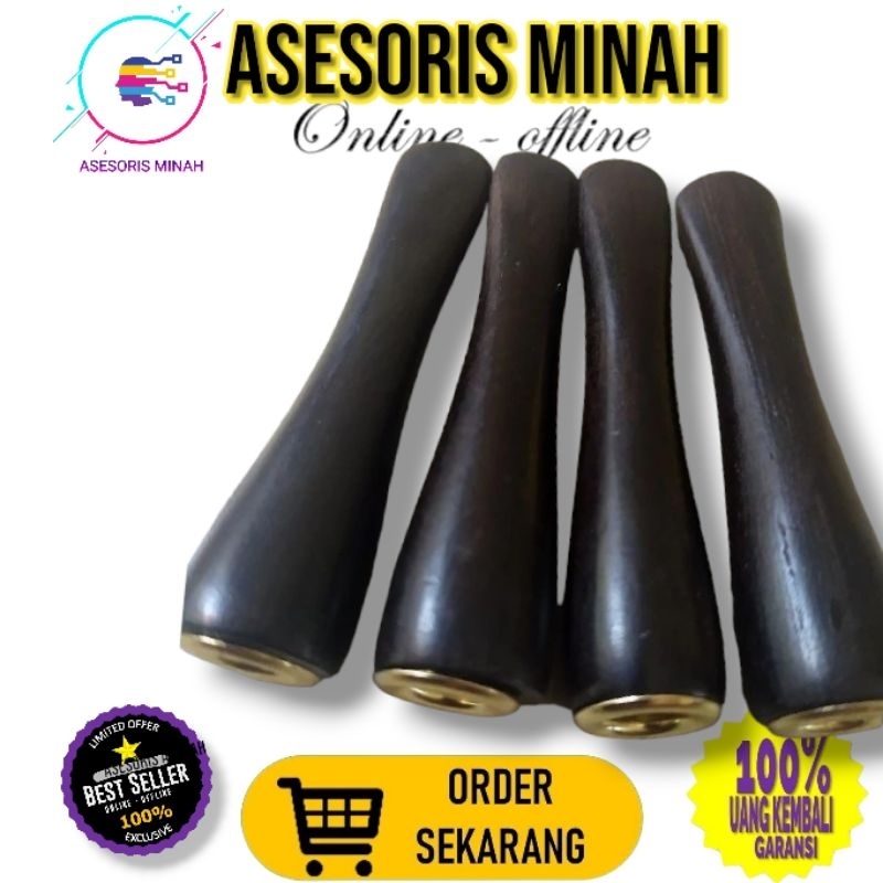 cangklong pipa once kayu hitam kalimantan 7 8 cm sering disebut kayu galih kelor hitam  pipa cangklo