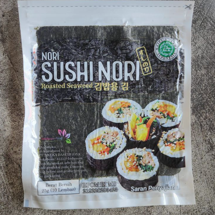 

WLJY8552 Stok terbaru JAVA SUSHI NORI ISI 5s | 10s | 20s | 50s