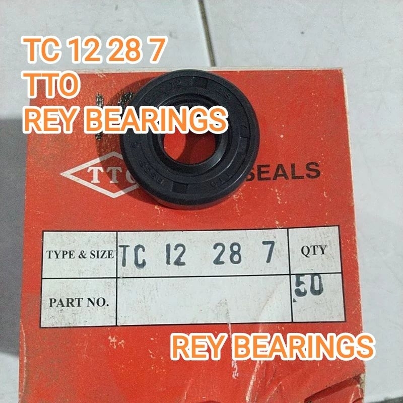 Oil seal TC 12 28 7 merk TTO