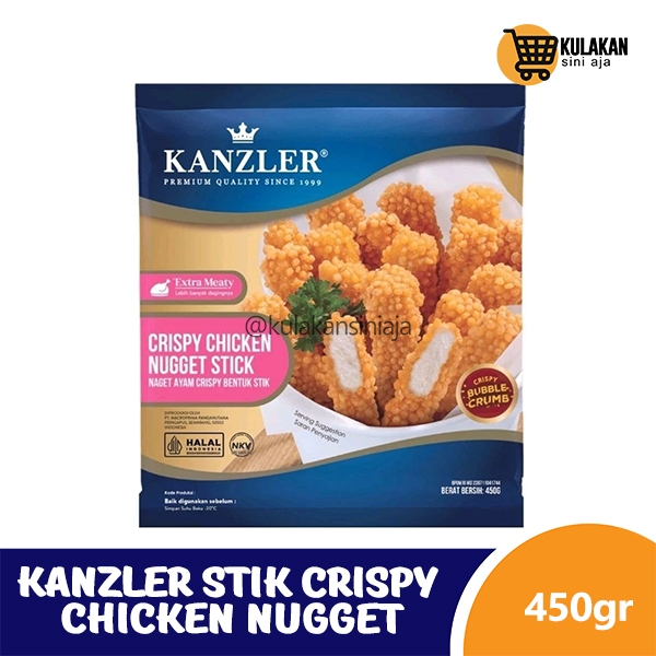 

Kanzler Stik Crispy Chicken Nugget 450 gram