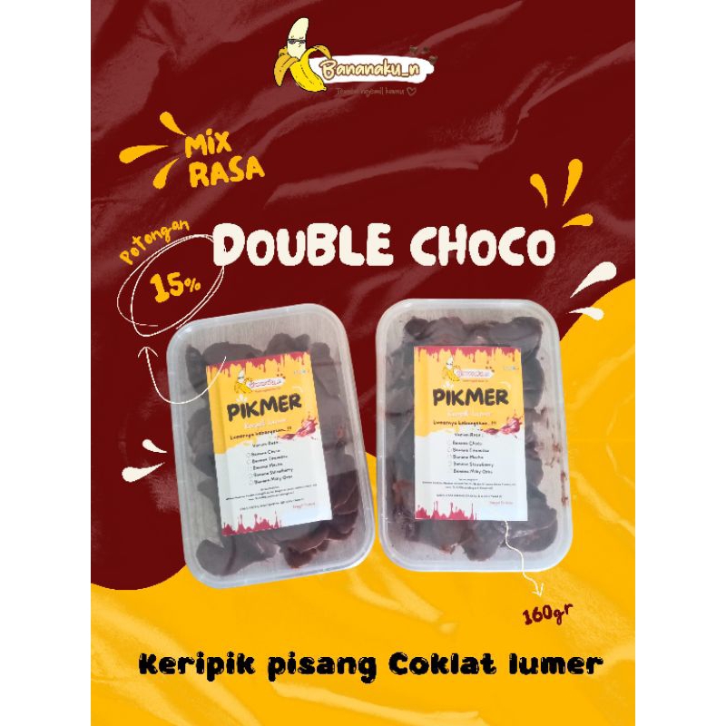 

2Box BANANAKU_N Keripik pisang coklat lumer