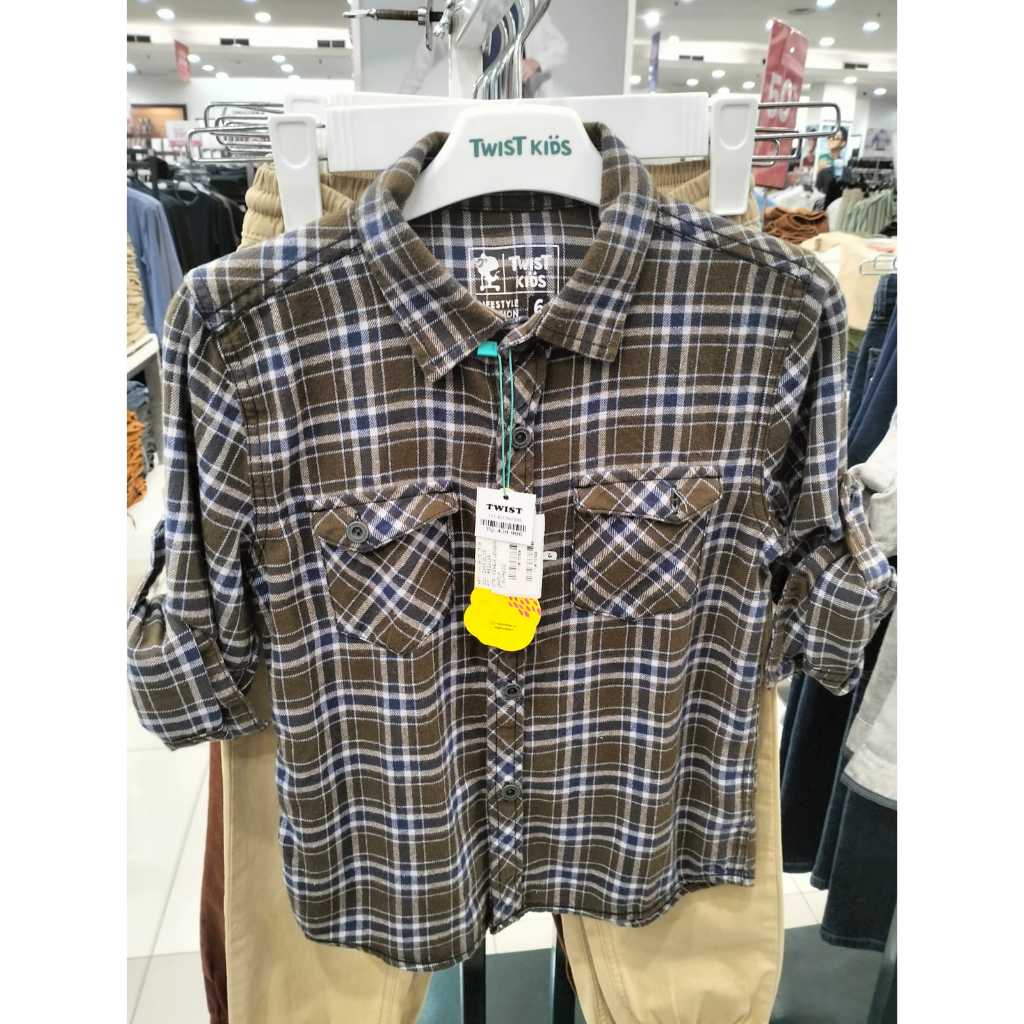 Twist Kids Kemeja Lengan Panjang Anak Laki-Laki 300158