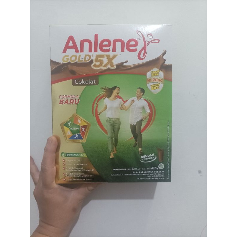 

ANLENE GOLD 5X COKLAT 885GR