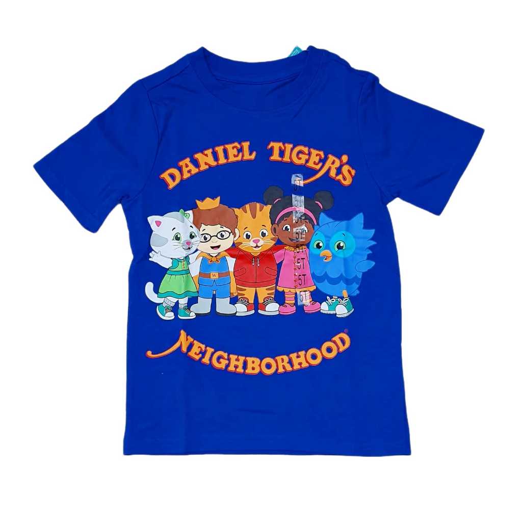 Daniel Tiger Neighborhood Character T Shirt Size 5T