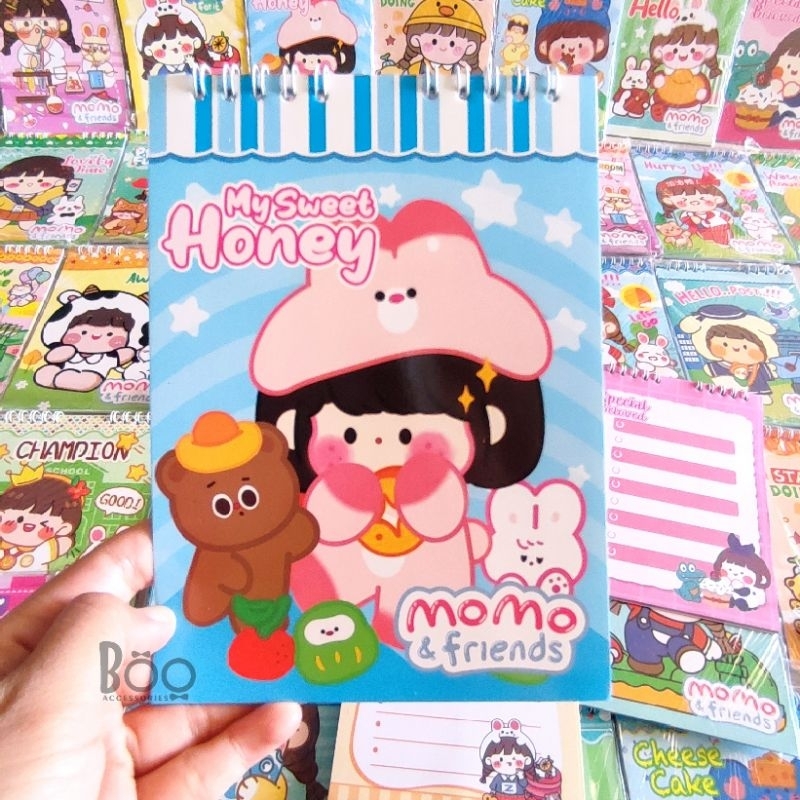 

uk. JUMBO 30 lembar - BUKU MEMO SPIRAL 17x12,5cm