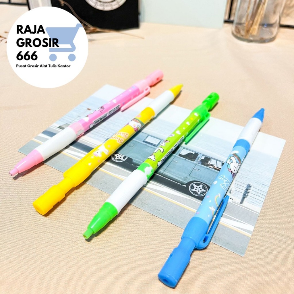 

PENSIL CETEK MEKANIK UNICORN UKURAN 2.0 PCM-1035 ALAT TULIS SEKOLAH AESTHETIC KOREA COD