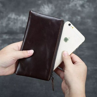 Dompet Hp Wanita Kulit Asli Premium - Clutch Dompet Hp Asli Kulit - Clutch Kulit Asli