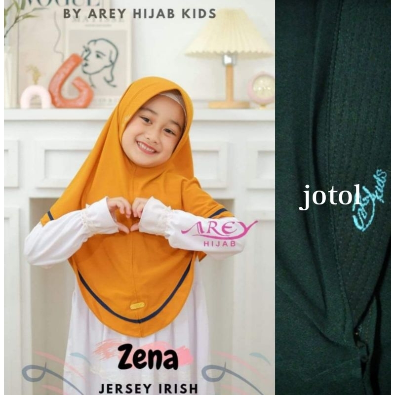 Hijab Anak Arey Jersey Irish SALEE