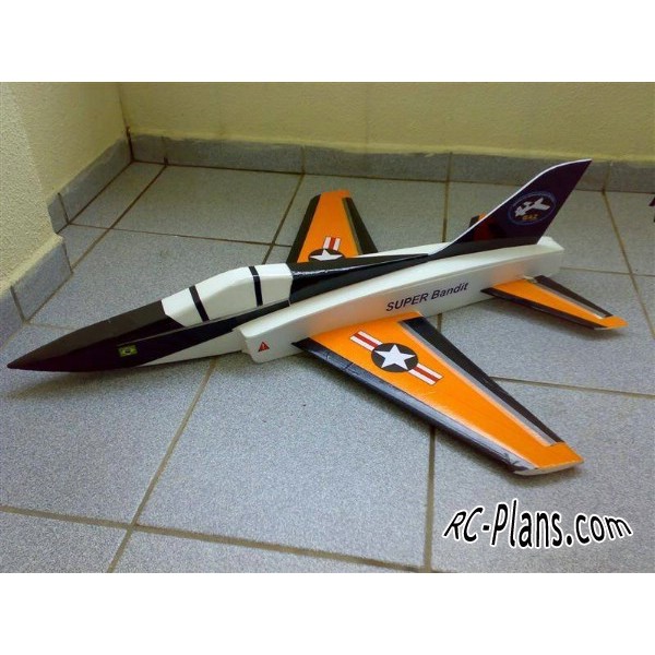 Bandit kit, Super bandit, Rc pesawat, Rc jet Aeromodelling remote control rc plane (CNC Cutting)