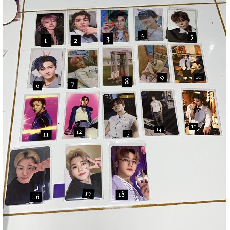 photocard jaemin nct dream interasia istj qr tds