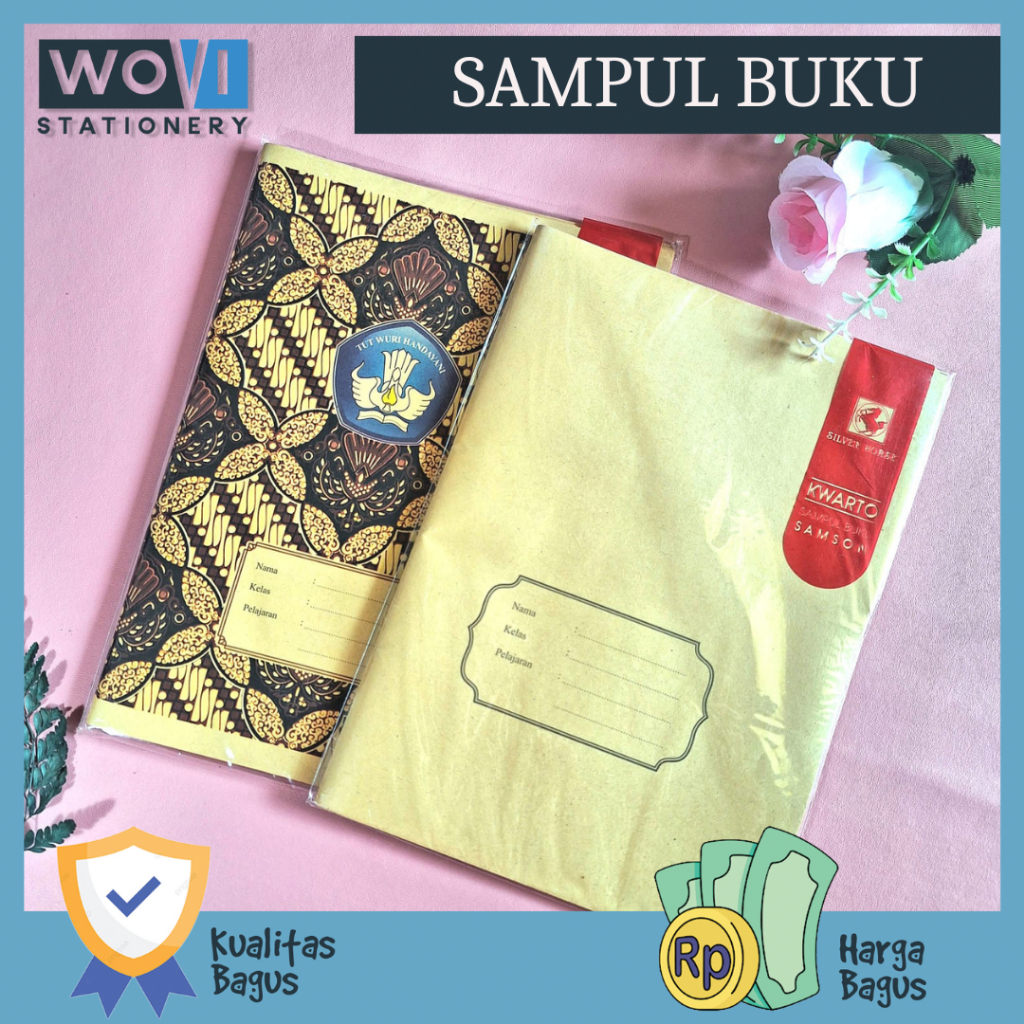 

[WOVI STATIONERY] Sampul Coklat Polos Kwarto Silvehorse isi 20pcs / Sampul Coklat Batik Kwarto Silverhorse isi 20pcs [PAK]