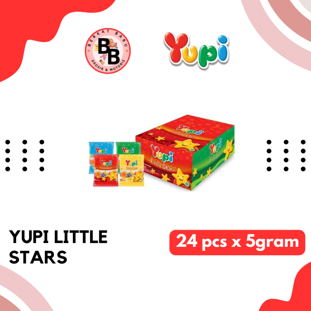 

[BB SNACK] YUPI SERIES PERMEN GUMMY JELLY 5GRAM HARGA PER BOX ISI 24PCS