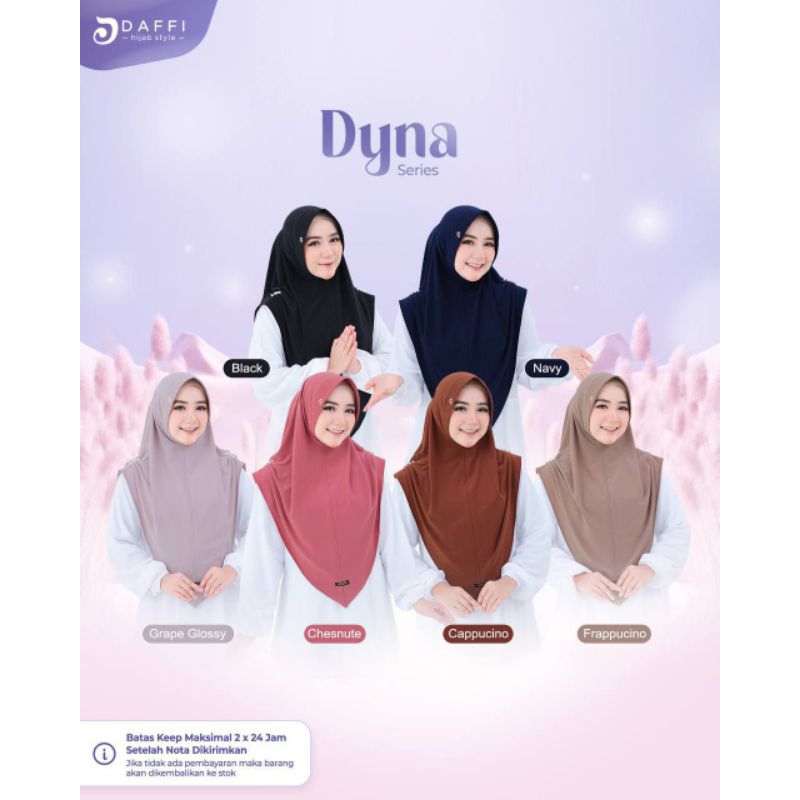 DAFFI - Dyna series - Dyna daffi - daffi hijab - hijab daffi - hijab instan