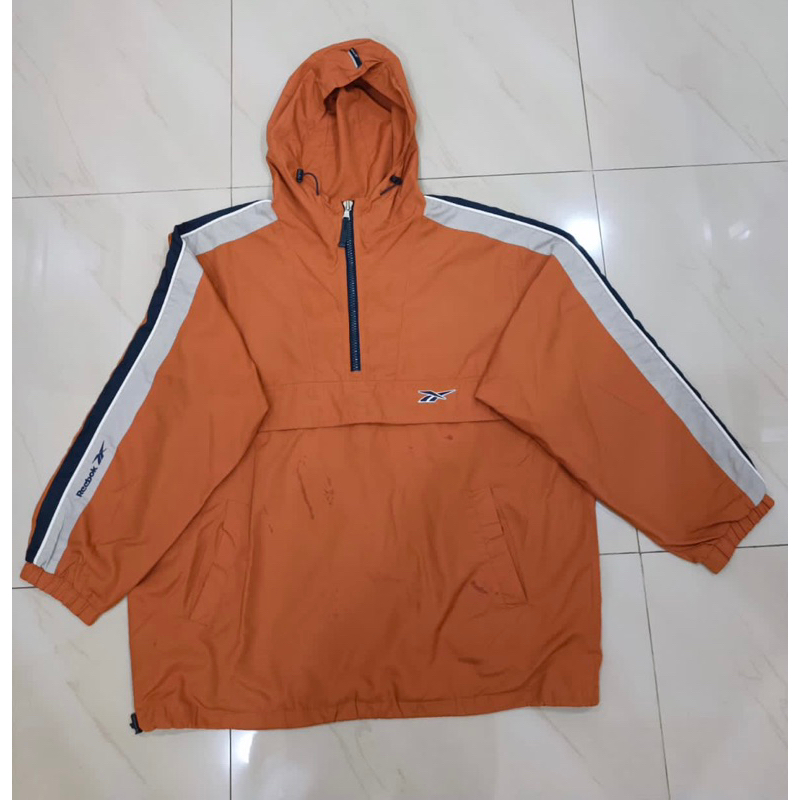 Jaket Cagoule / Jaket Doraemon / Jaket Anorak REEBOK. VINTAGE.