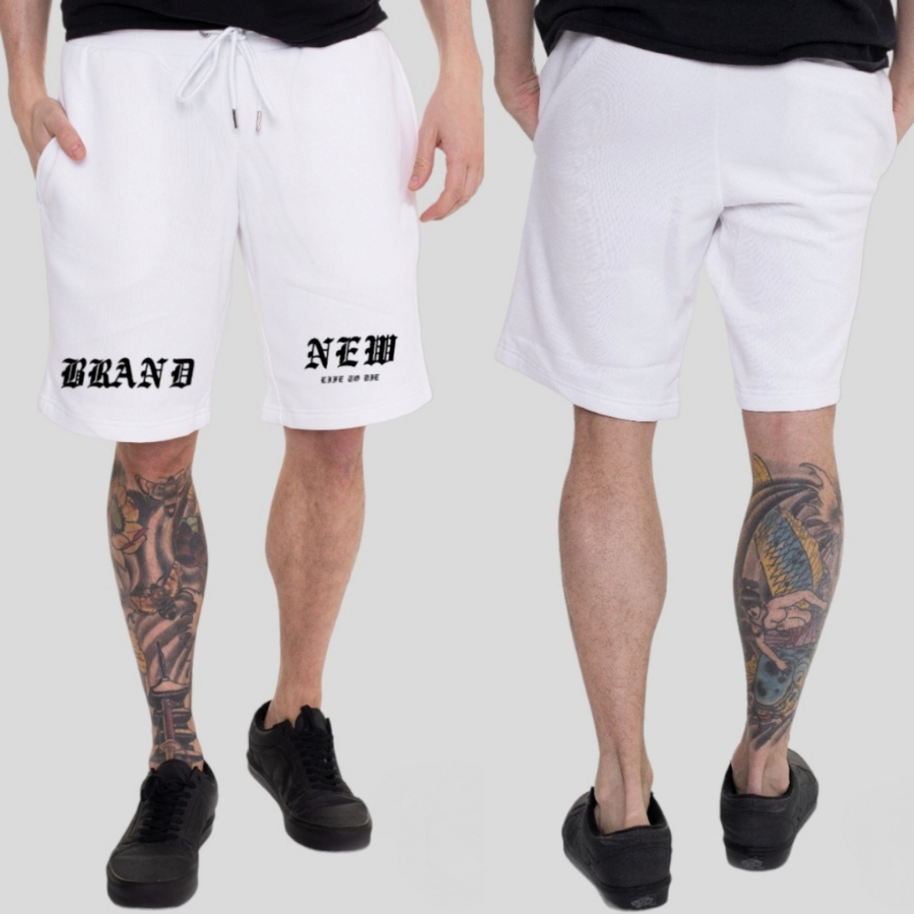 Celana Pendek Pria Terbaru Boardshort Boxer Distro Premium Bahan Katun Fleece Tebal Sablon