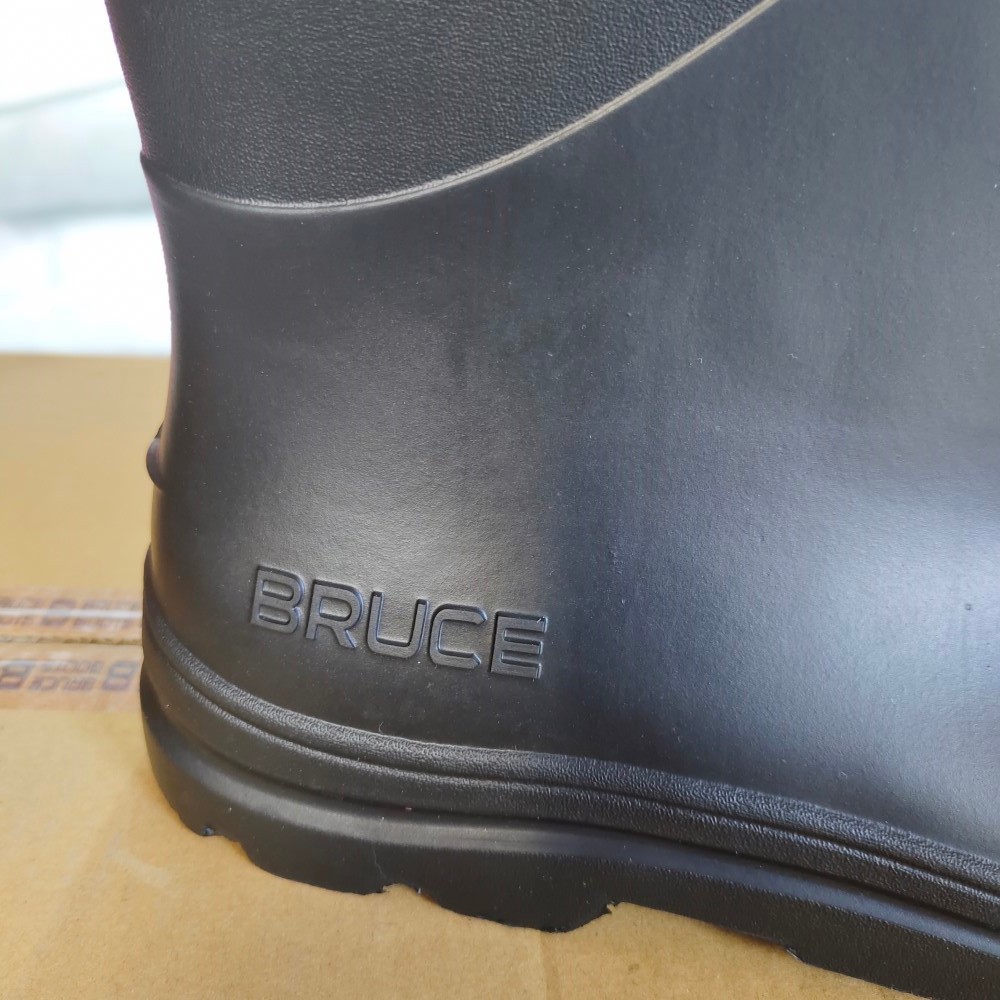 Promo Sepatu Boots Hujan Merk Bruce Boots Untuk Pria Wanita Bahan Karet Anti Air Anti Slip Super