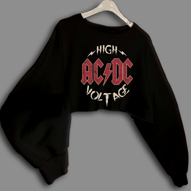 MCF Sweater ACDC Sweatershirt Korean Style Bahan Premium Oversize