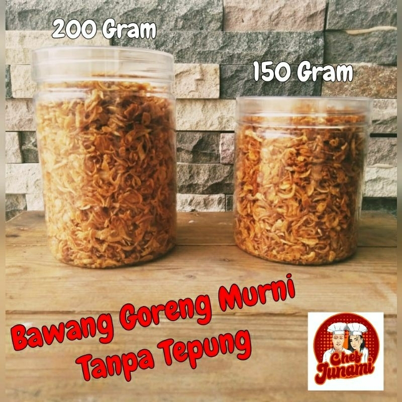 

Bawang Goreng Murni Tanpa Campuran 150 Gram