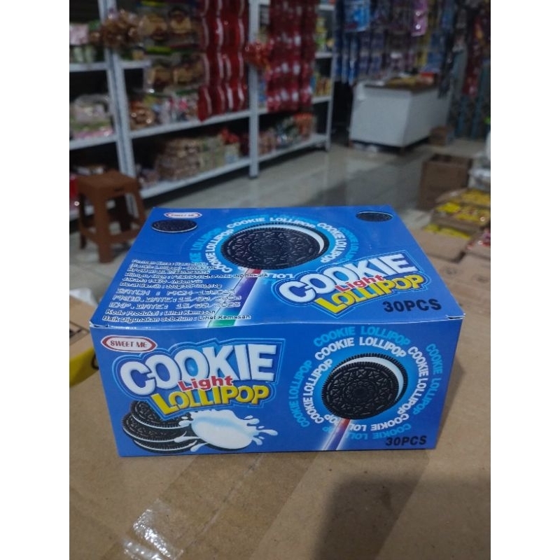 

PERMEN COKOKIE LOLLIPOP LAMPU 1 BOX ISI 30PCS