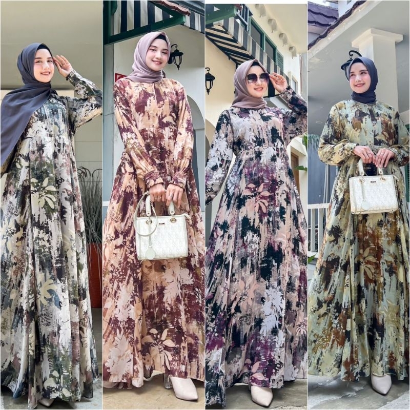 Gamis Syafira Ori by KHZ boutique